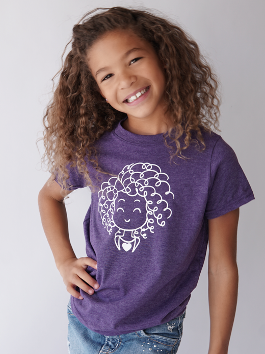 Wild Like My Curls / Funny & Cute Curly Haired People Quote T-Shirt
