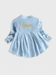 Hazel - "Denim "LOVE" Shirt/Dress"