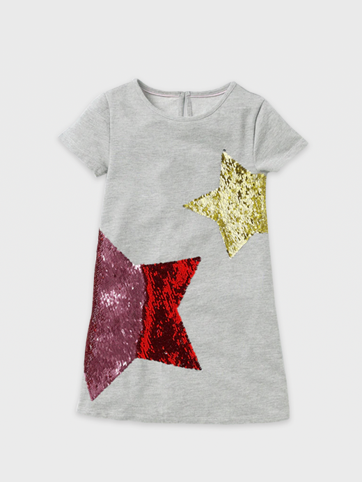 Tirzah Color Changing Star Dress – momarazzi - Main Image